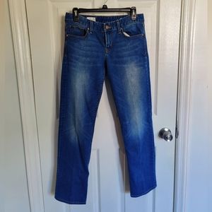 Gap Low rise straight jeans